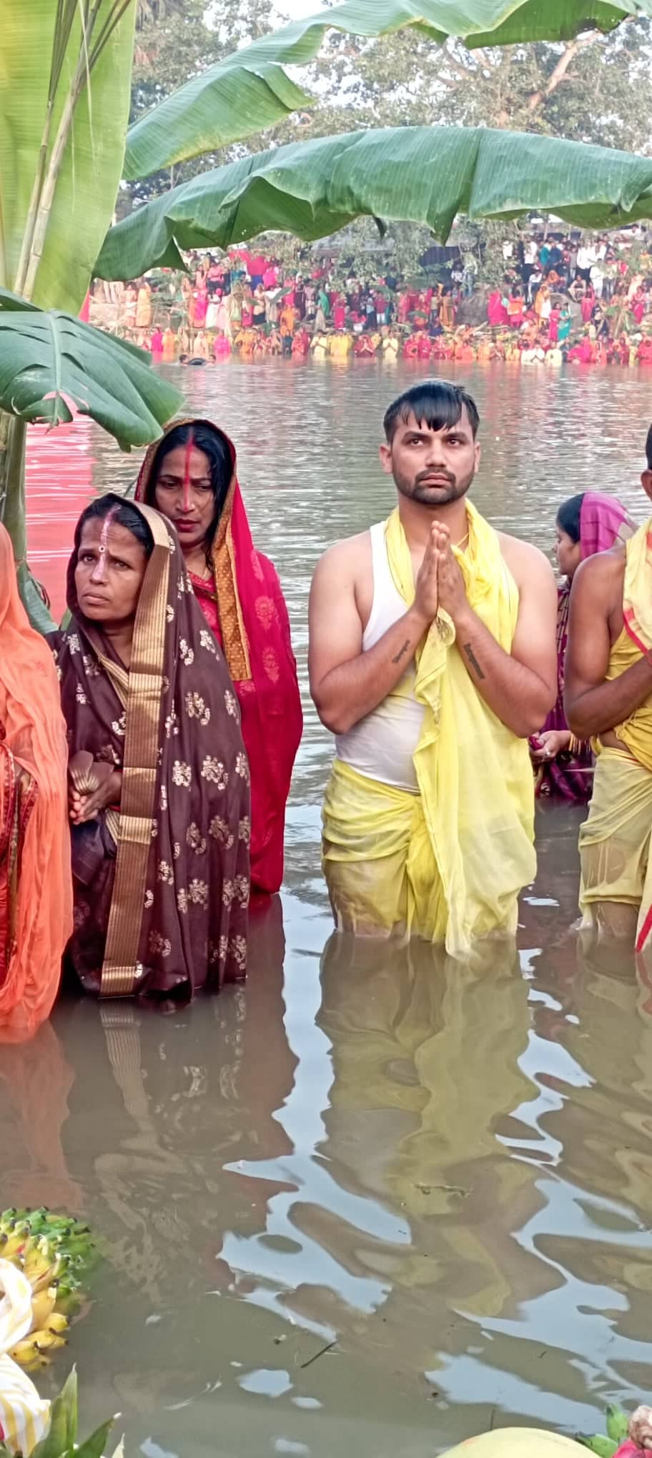 Photos of Chhath Puja in Different Cities छठ परव क तसवर