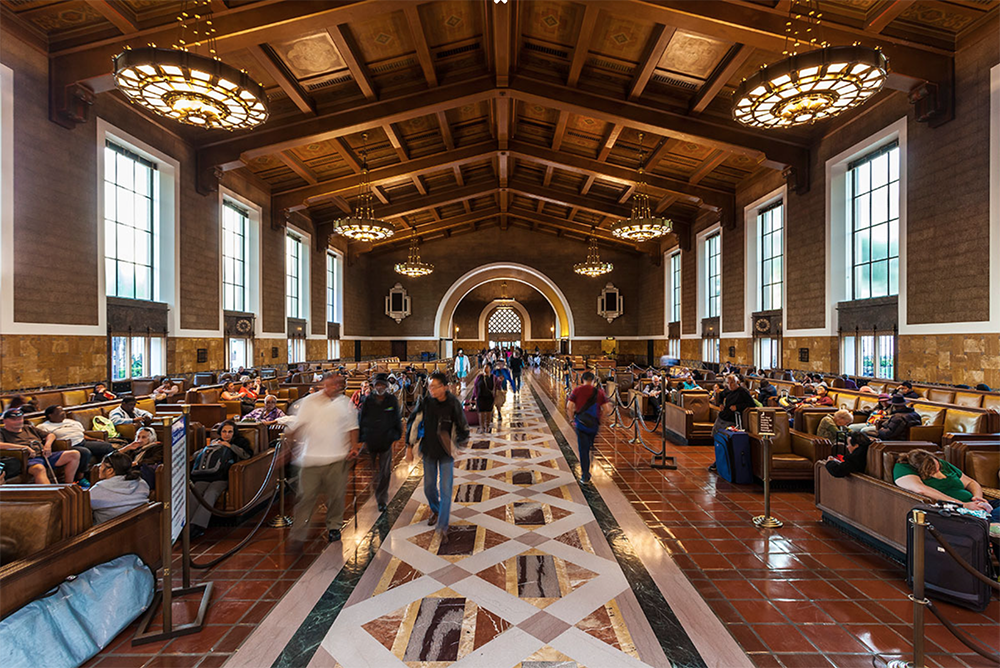 union railway station in Los Angeles 