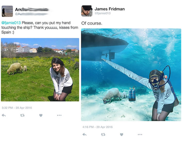 Hilarious Photo Edits