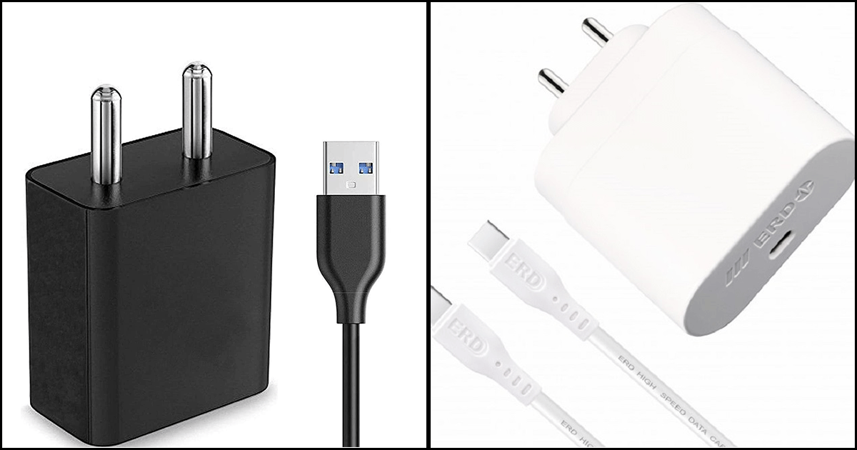 Why Mobile Charger Comes in Black and White Color in Hindi