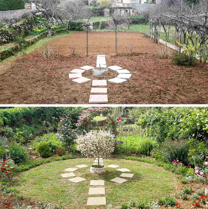 photos of beautiful home gardens
