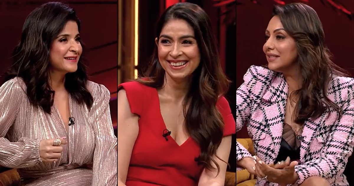 Koffee With Karan Season 7 Episode 12 Guest Are Gauri Khan 