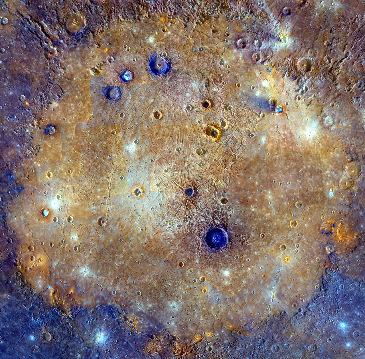 mercury caloris basin