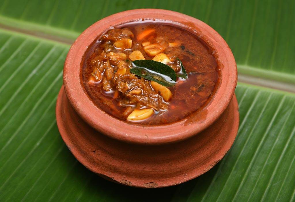 cooking in an earthen pot