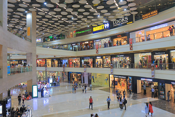 shopping malls india