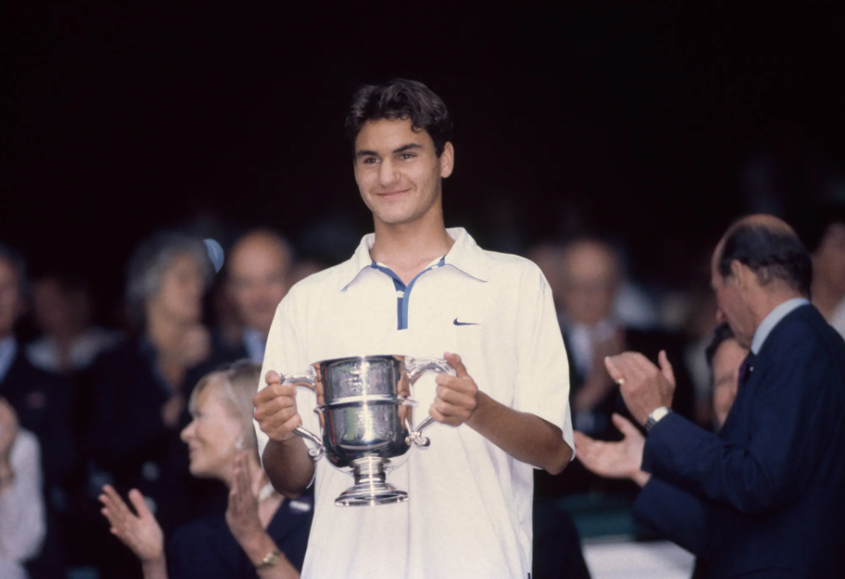 Roger Federer tennis career in pictures