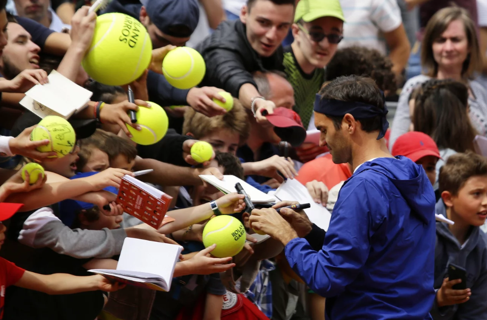 Roger Federer tennis