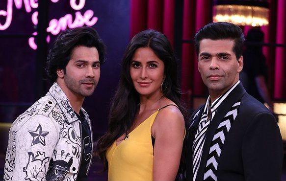 katrina kaif and varun dhawan koffee with karan