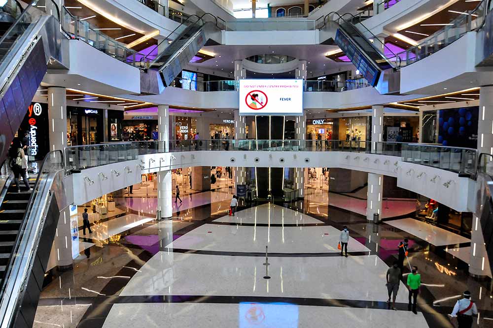 shopping malls