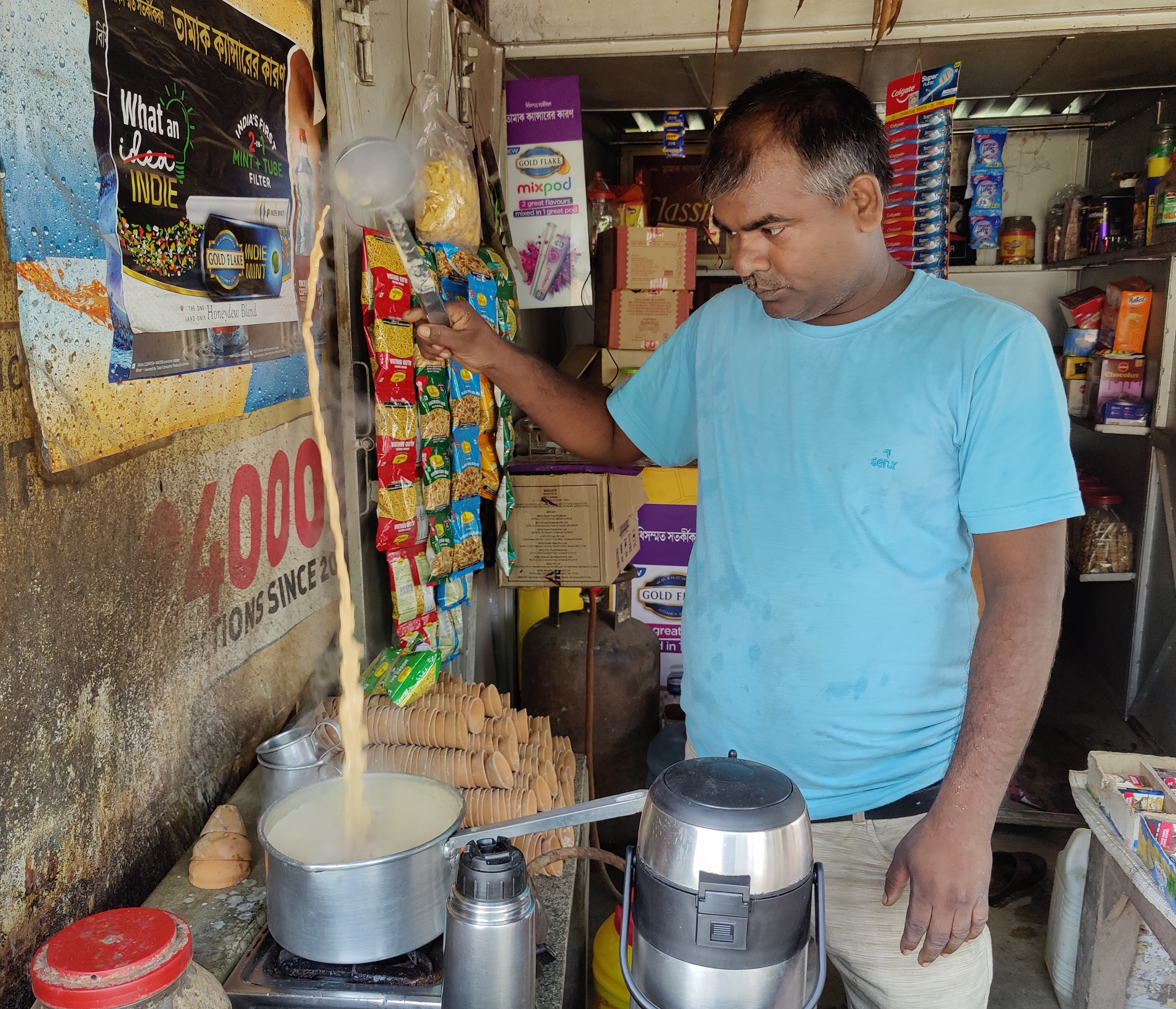kulhad chai in west bengal