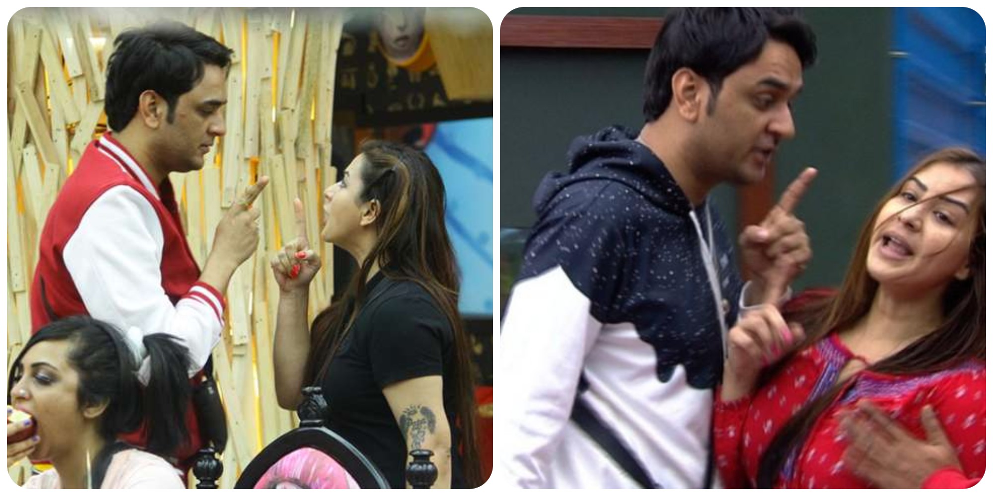 Shilpa Shinde & Vikas Gupta from Bigg Boss 11