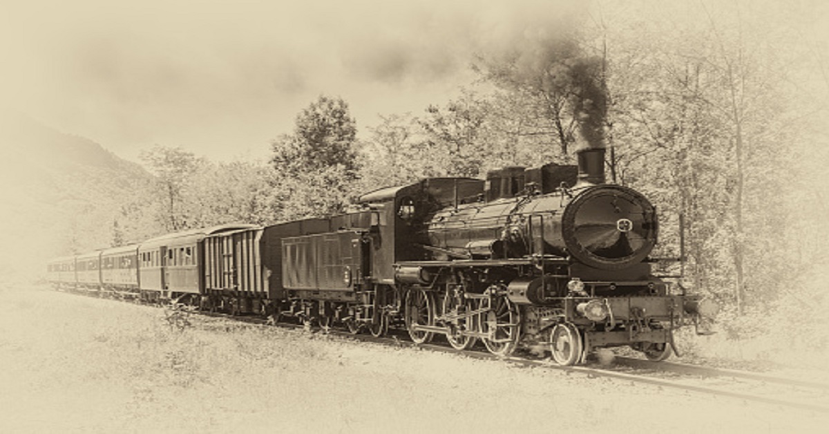 vintage train