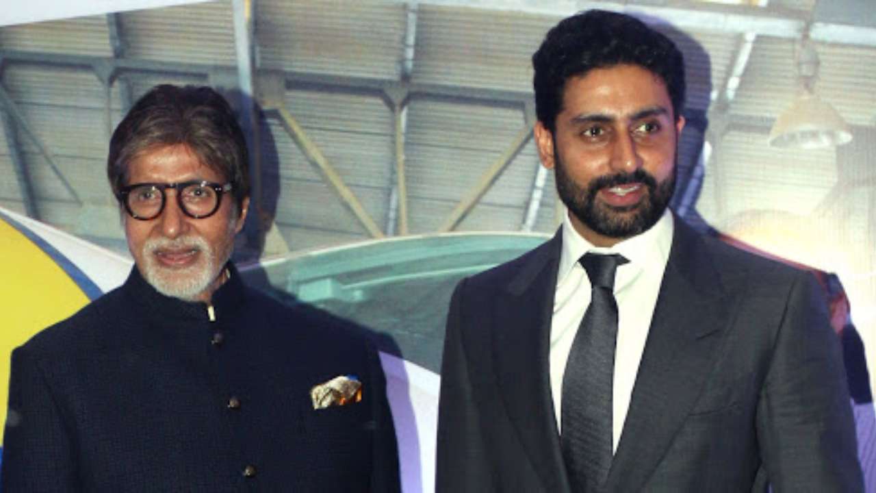 abhishek bachchan amitabh bachchan