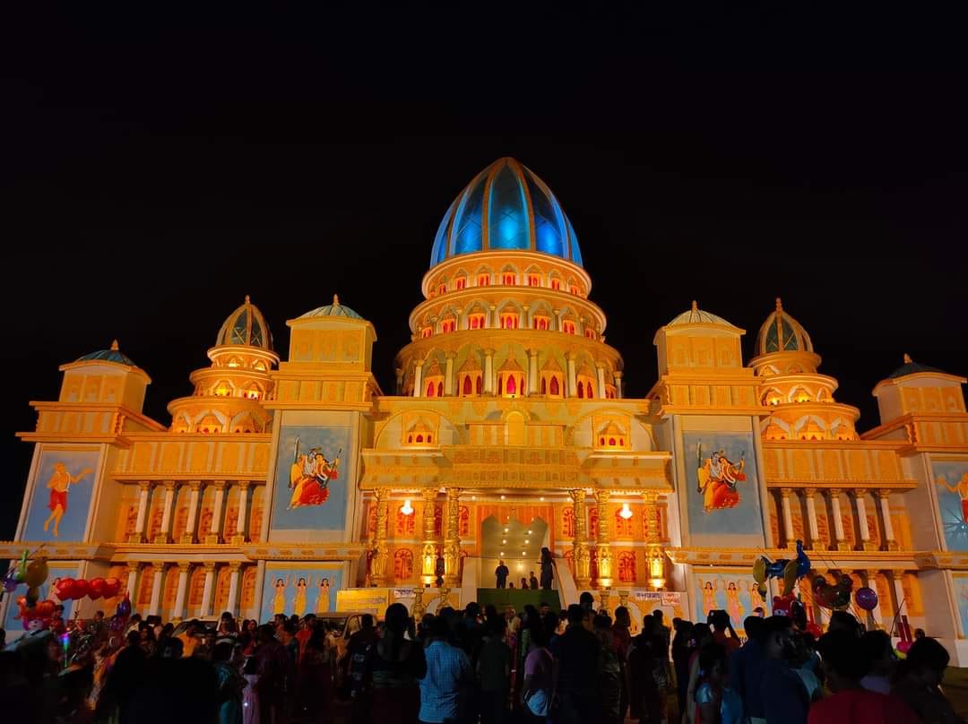 durga puja pandal