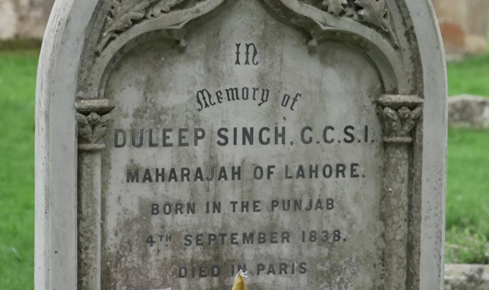 Grave of maharaja duleep singh