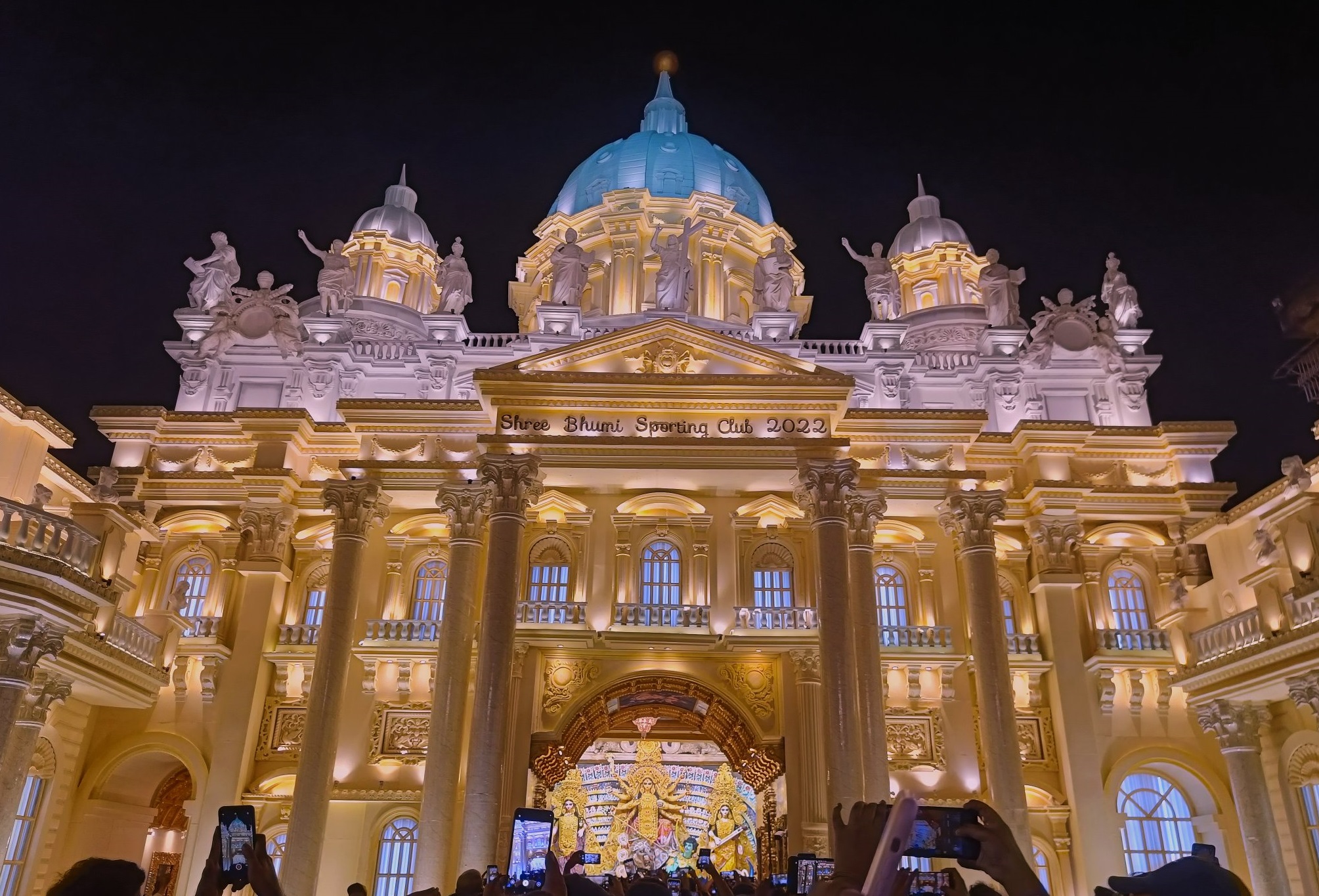 durga puja pandal