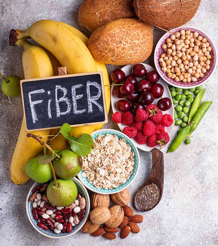 food items rich in high fiber