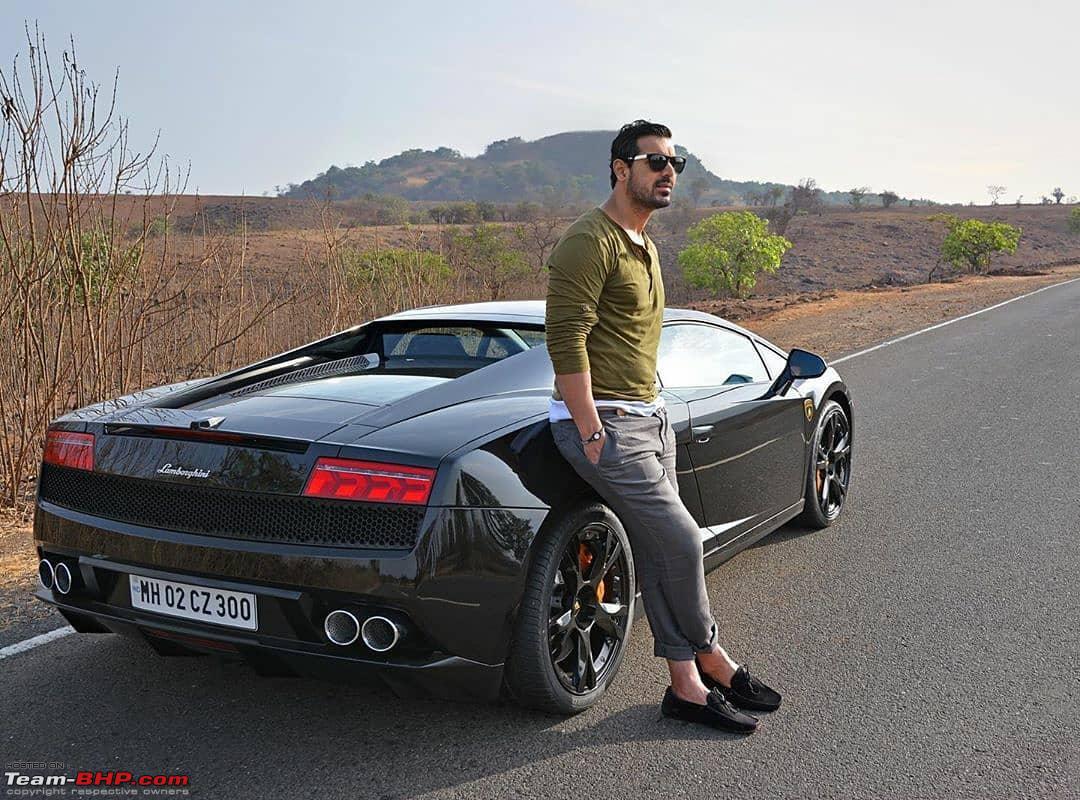 John Abraham-Lamborghini Gallardo