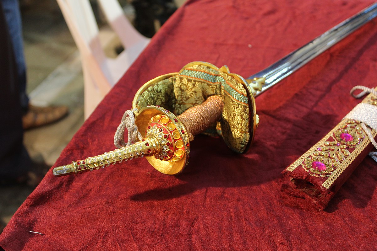 Jagdamba Sword of Shivaji in Hindi