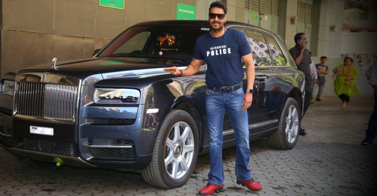 Ajay Devgn - Rolls Royce Cullinan