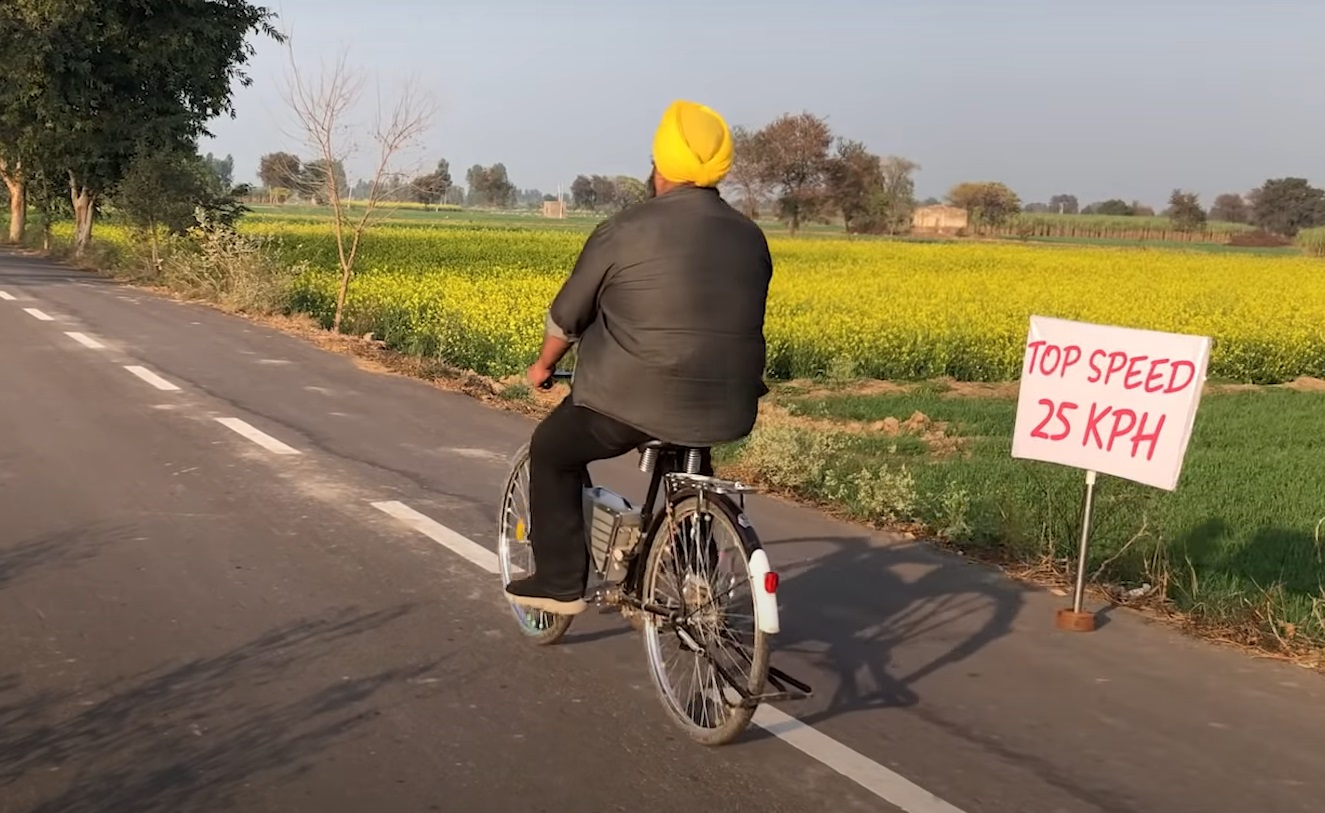 Dhruv Vidyut Can Convert Cycle into an Electric Cycle