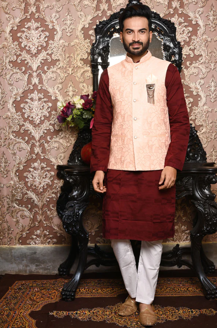 Poly Viscose Nehru Jacket