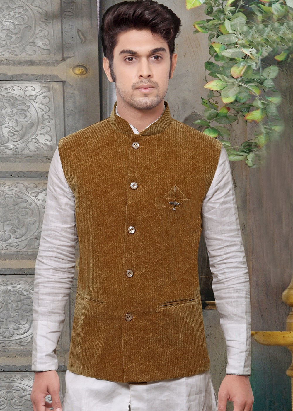 Velvet Nehru Jacket