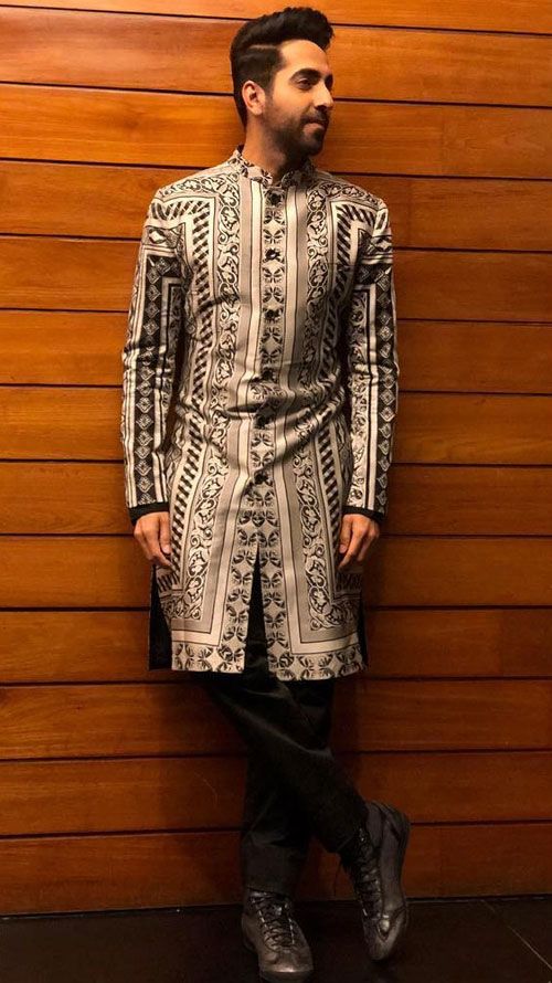 mandala rangoli sherwani