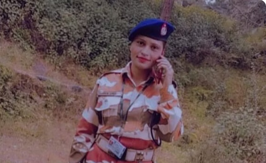 First ITBP Female Constable of Uttarakhand in Hindi 
