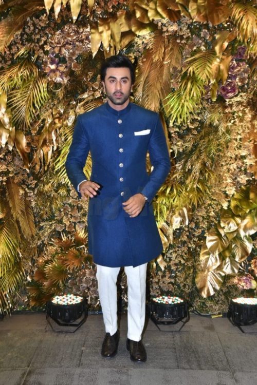 Ranbir Kapoor in a Subtle look Indowestern