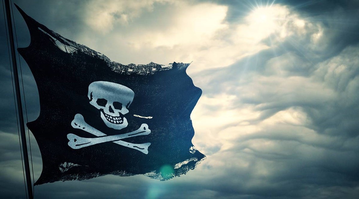 Why is a pirate flag called the Jolly Roger? समुद्री लुटेरों की पहचान बन  चुके Jolly Roger झंडे का इस्तेमाल पहली बार किसने किया था?