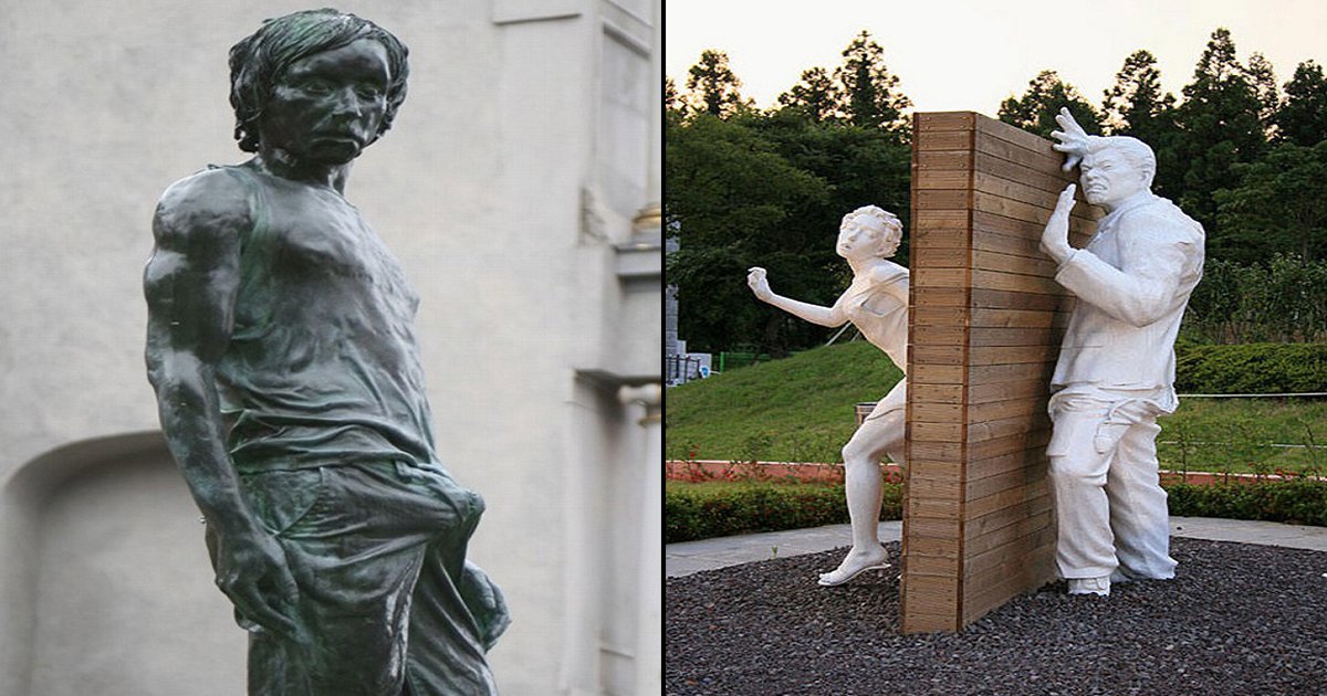 15 most weird statues in the world विश्व की सबसे अजीबोगरीब मूर्तियां