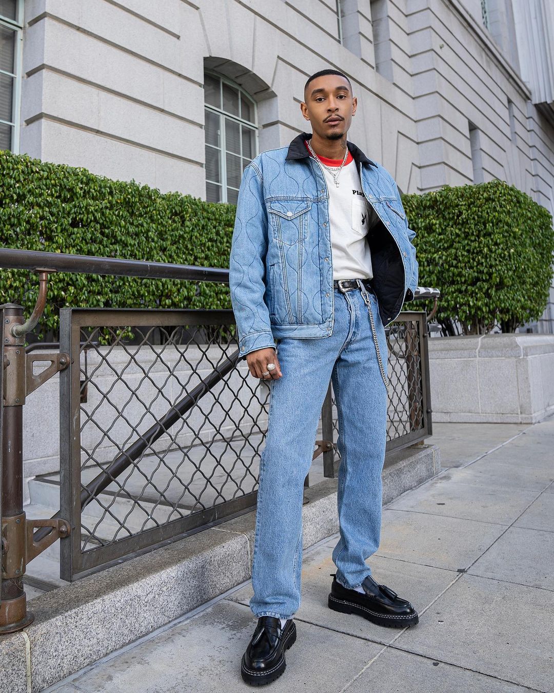 DOUBLE DENIM