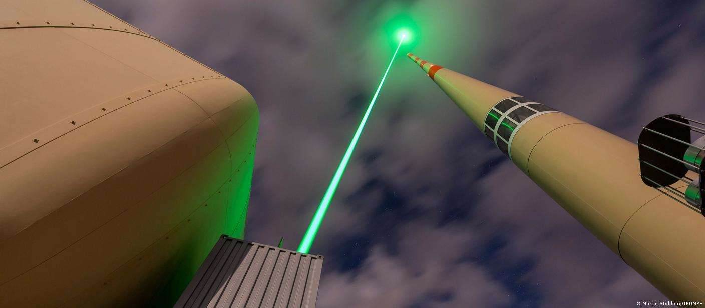 laser lightning rod