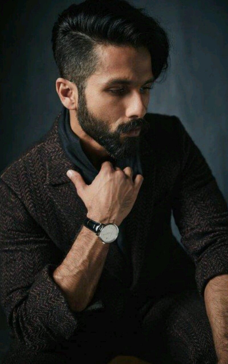 Side Swept Hairstyle shahid