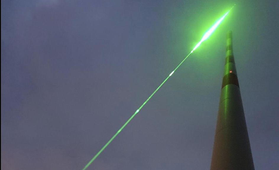 laser lightning rod