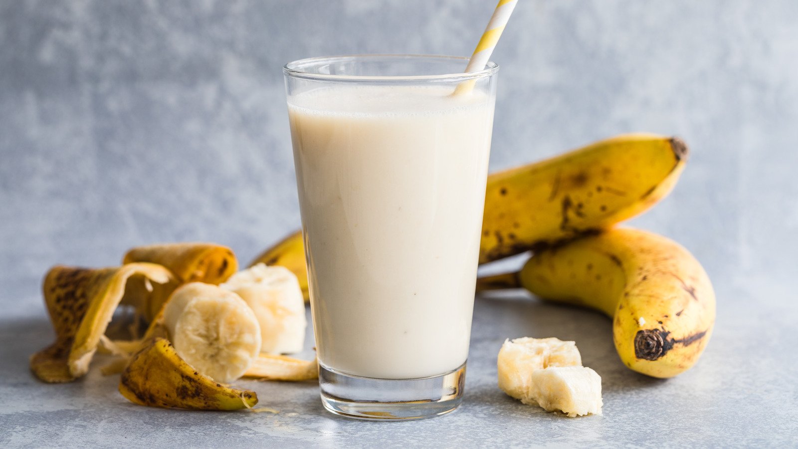 banana and milk