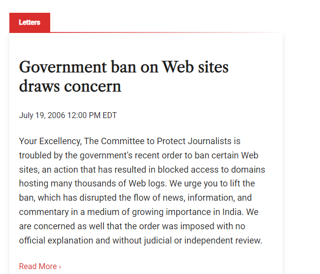 Attack on freedom of journalists and media house In India In