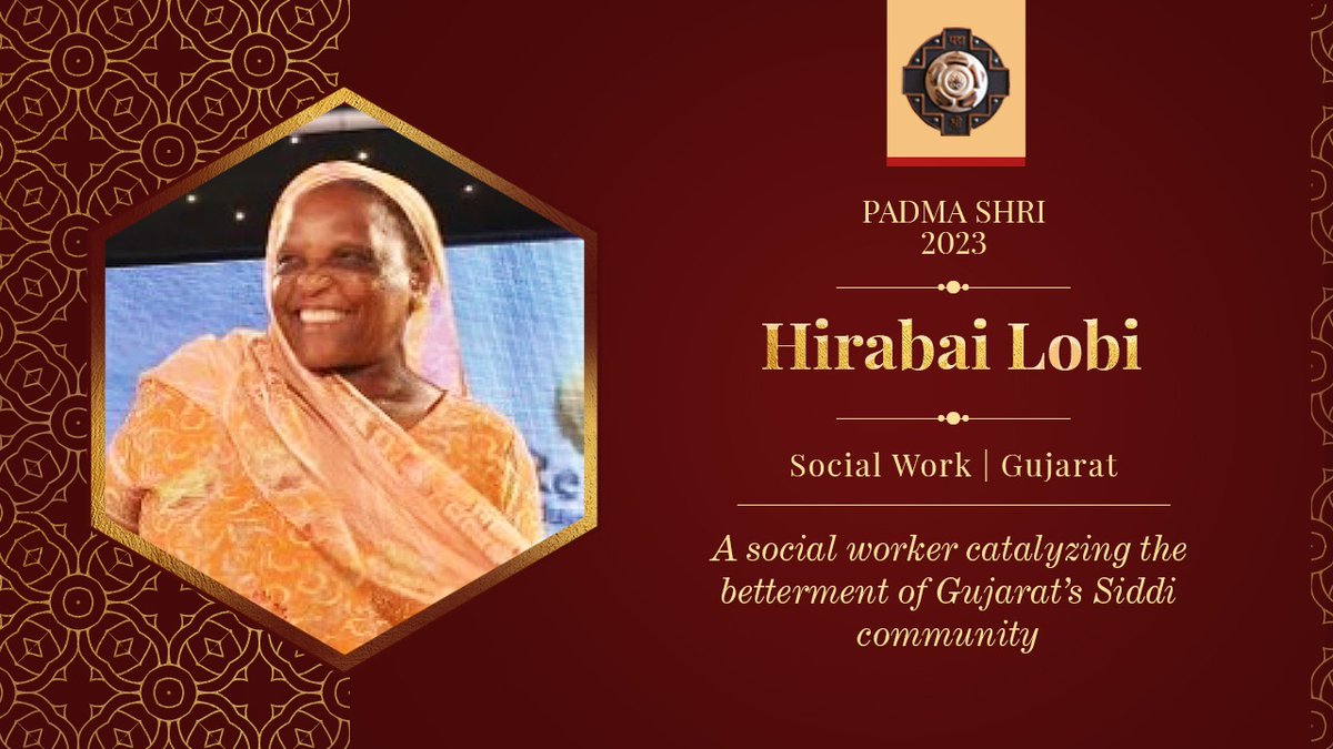 Padma Awardee Hirabai Ibrahim Lobi