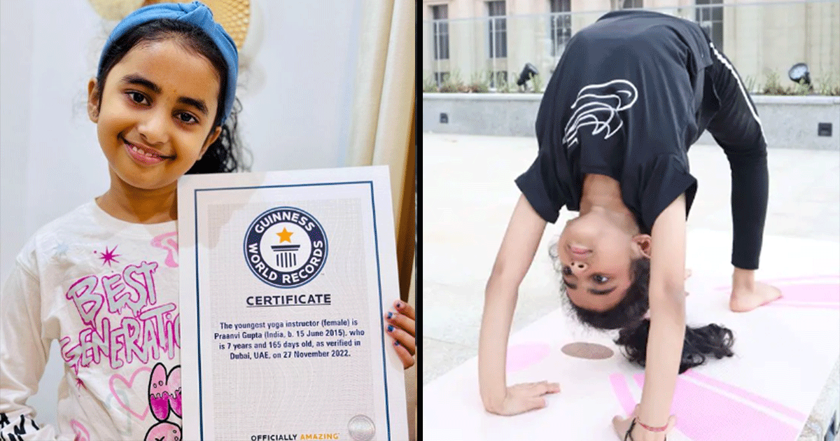 World's Youngest Yoga Instructor Praanvi Gupta Story