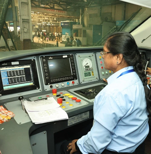 surekha Yadav, Asia's first woman loco