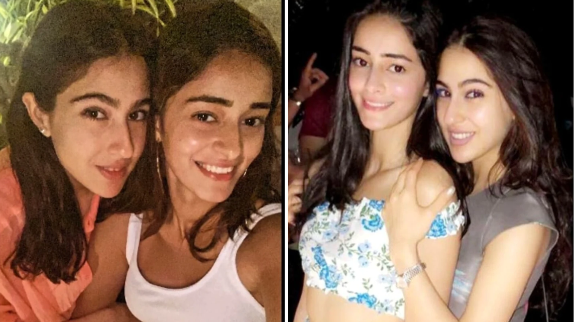 Sara Ali Khan and Ananya Panday