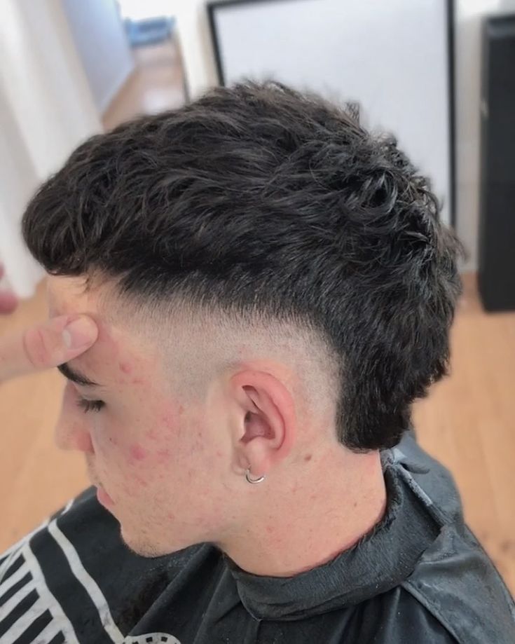 mullet fade