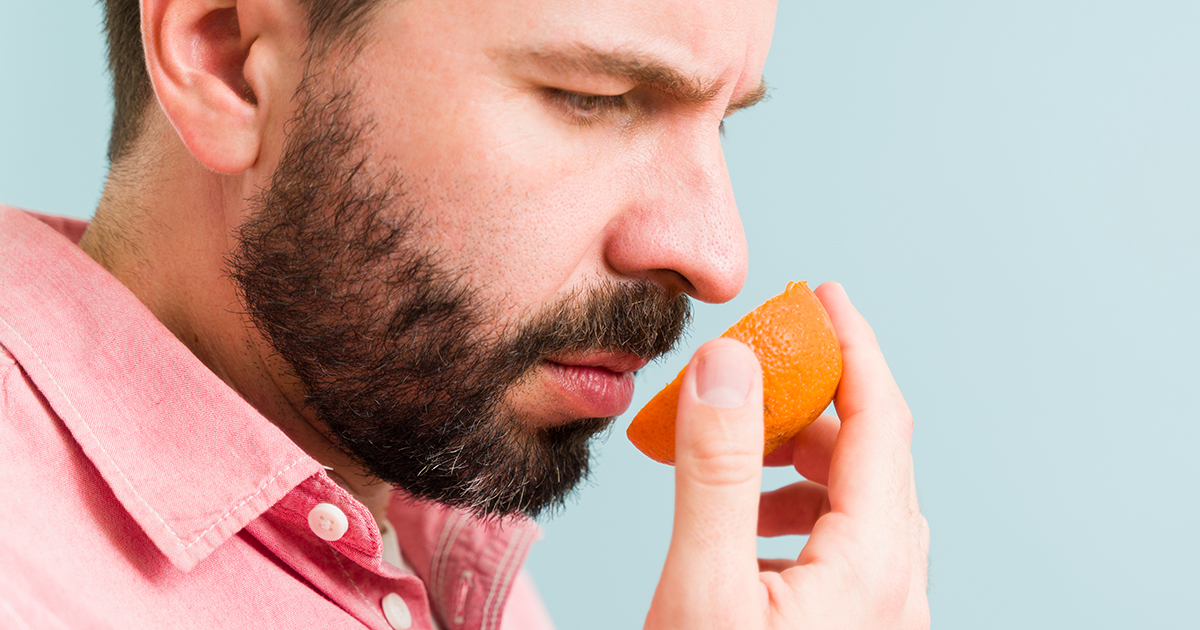 Smell some citrus fruits