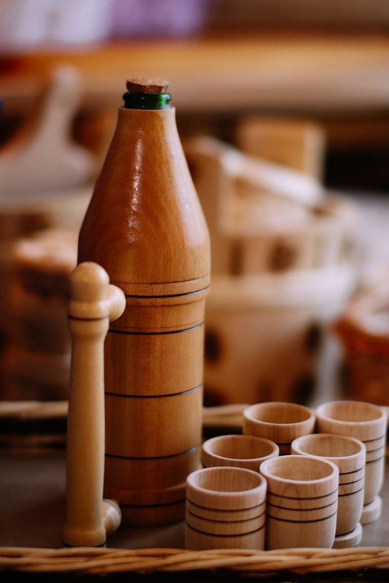 bamboo bottles