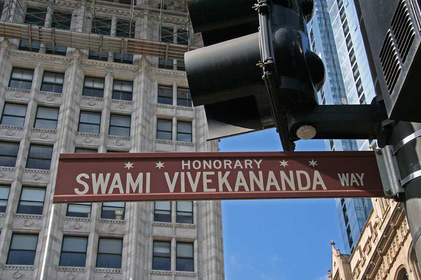 Swami Vivekananda Way, Chicago, USA