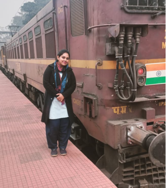 Tripura's first woman Loco Pilot