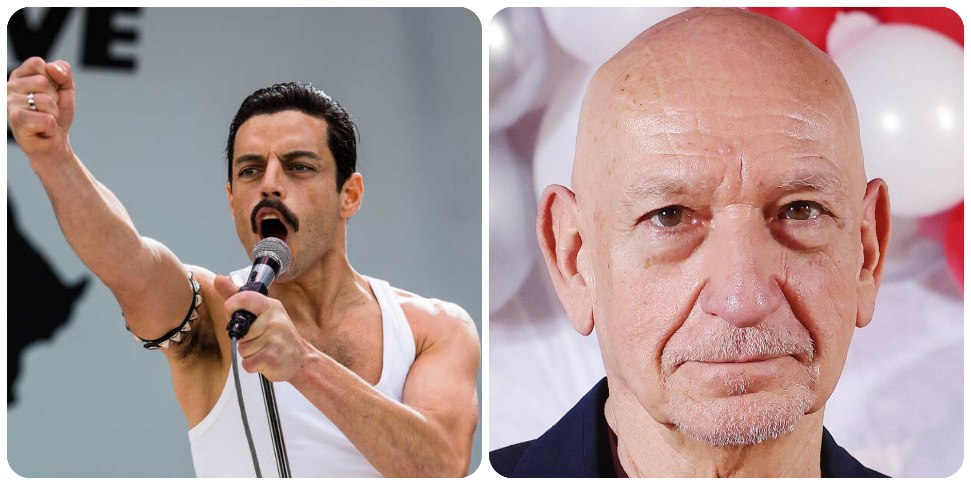 Freddie Mercury And Ben Kingsley