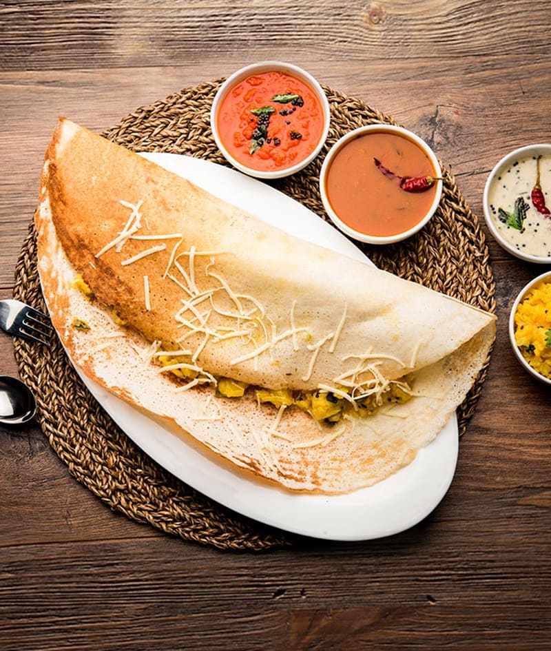 pav bhaji dosa