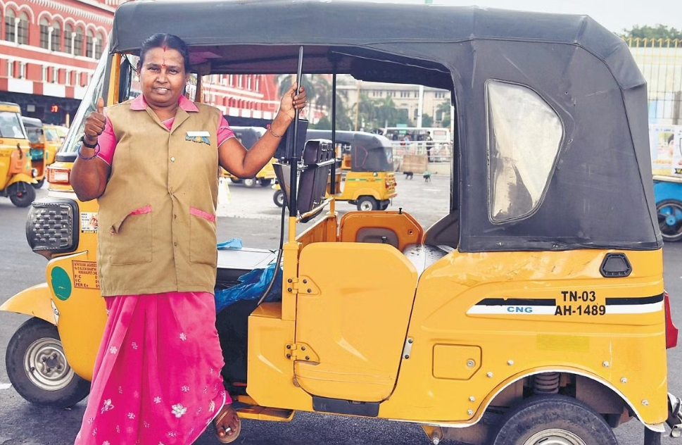 Sathyavani A Professional Auto Driver
